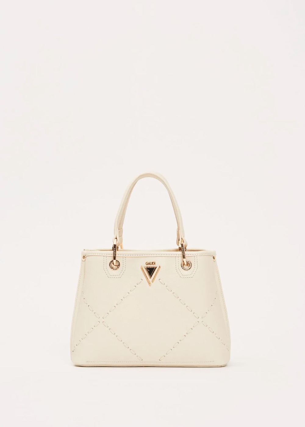 Gaudì borsa top handle bianca con tracolla, foto 2